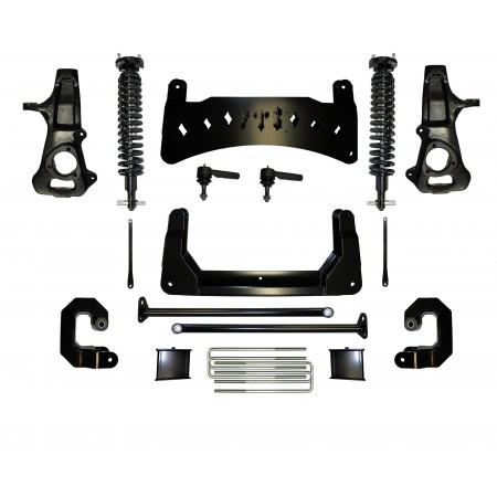 2008-2017 10" CHEVY / GMC 1500 2WD EMULSION COILOVERS KIT  (FACTORY STEEL SUSPENSION)