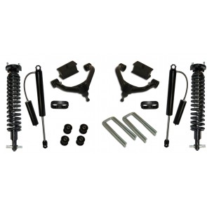 2007-2013 4" 2WD CHEVY/GMC SILVERADO / SIERRA 1500 - 4.0" F / 1.75" R W/ COIL-OVERS AND FTS 2.0 R/R REAR SHOCKS