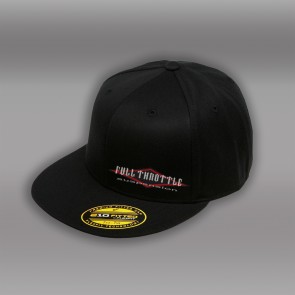 BLACK FULL THROTTLE FITTED HAT