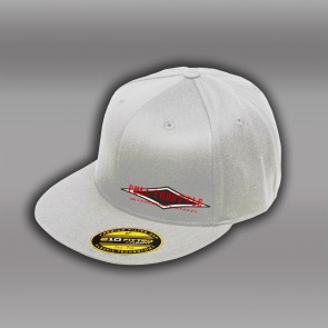 WHITE FULL THROTTLE FITTED HAT