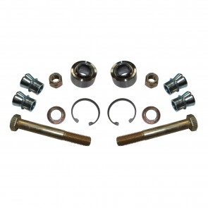 2 UNI BALLS W/ CLIPS AND SPACERS
