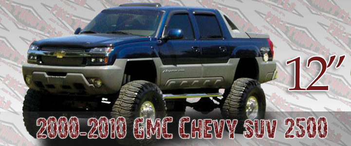 2000-2010 GM 2500 LIFT KIT