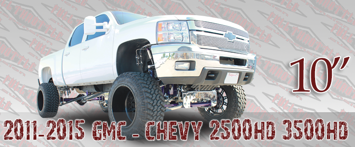 2011-2013 GM 2500 3500 LIFT KIT