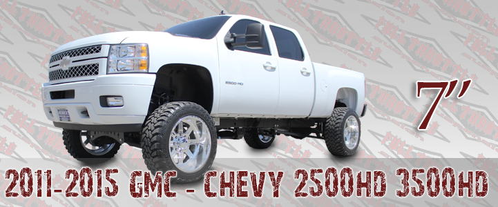 2011-2013 GM 2500 3500 LIFT KIT