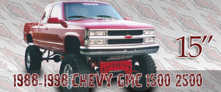 1988-1998 GM 1500 LIFT KIT