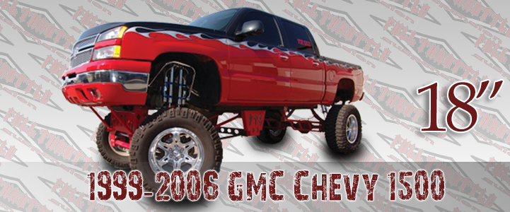 1999-2006  GM 1500 LIFT KIT